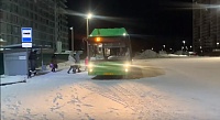 В район Ново-Комарово сегодня пошли автобусы