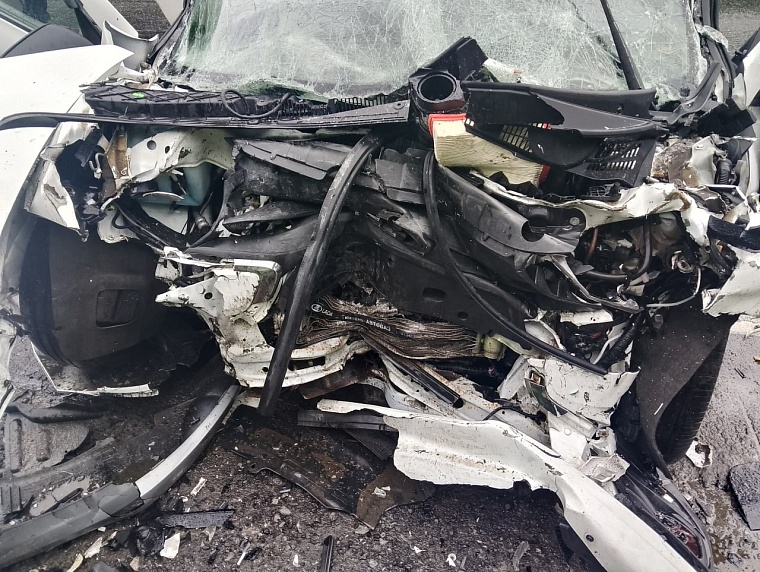 На трассе Курган - Тюмень движение ограничили из-за смертельной аварии