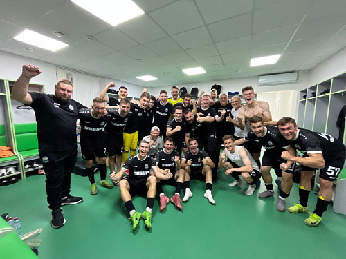 ФК «Тюмень» поднялся на первое место в турнирной таблице после победы в Грозном