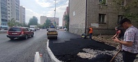 На Пролетарской в Тюмени завершается ремонт дороги в рамках нацпроекта