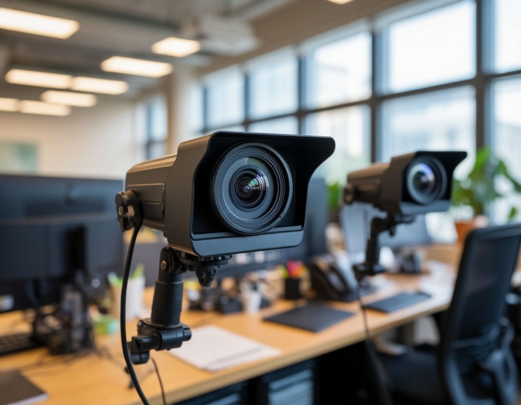 Большинство тюменцев равнодушно к наличию камер на работе