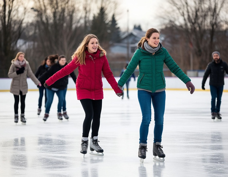 Врач перечислила главные ошибки новичков и научила катанию на коньках без травм