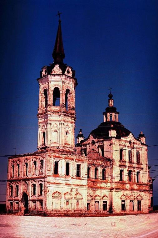 В Тобольске начались работы по восстановлению Крестовоздвиженской церкви