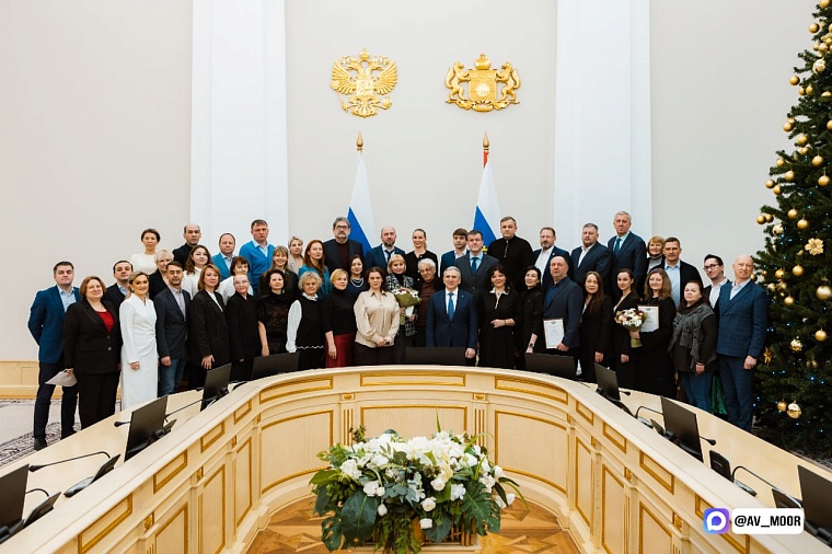 Александр Моор: Уверен, в Год единства народов России тюменские журналисты вновь покажут высокий уровень