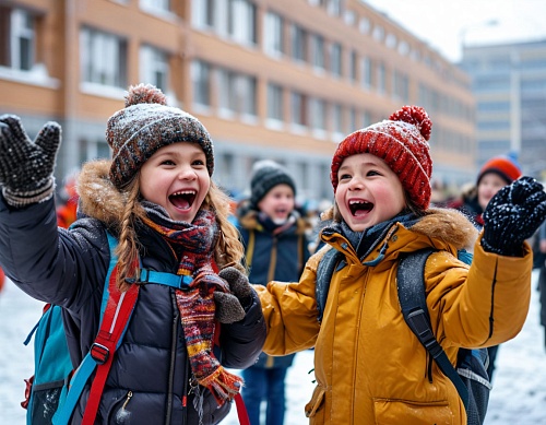 Потеплело, но все же холодно: информация об актировках в Тюменской области 16 января