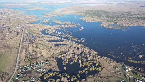 В Упоровском районе затоплено 6,4 тысячи гектаров пахотных земель