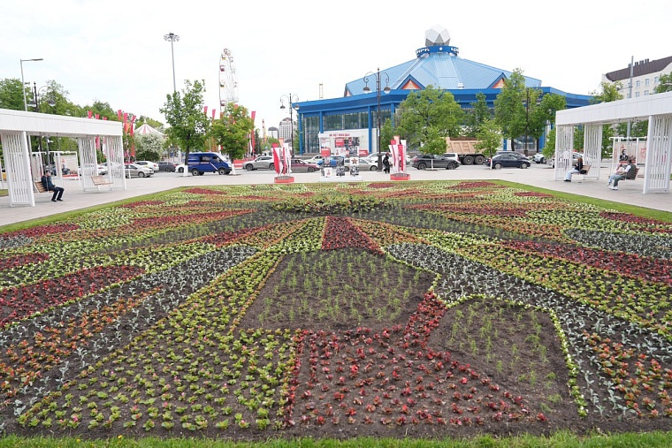 В Тюмени высадят почти полмиллиона цветов