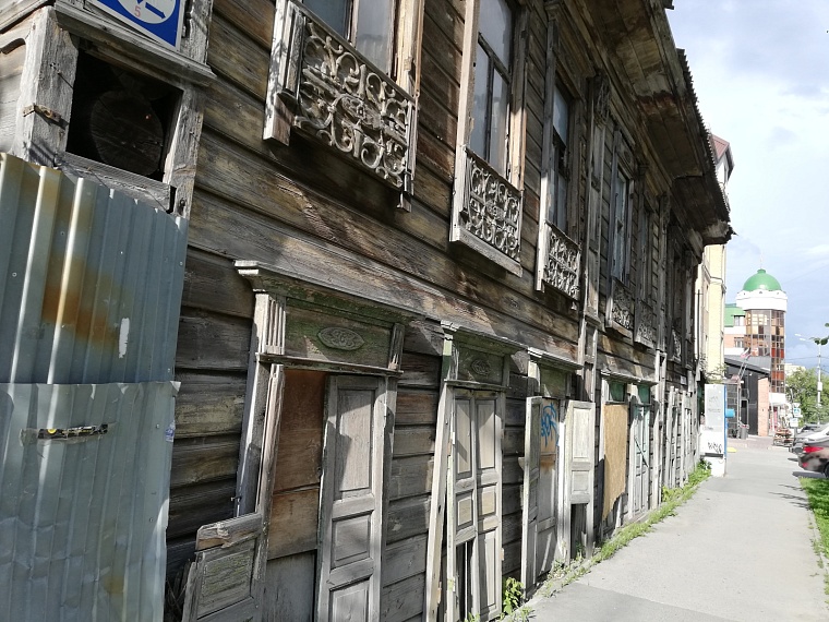 Памятник культуры в центре Тюмени выставлен на продажу за 1 рубль