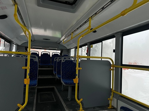 В Тюмени новые автобусы вышли на маршрут №76