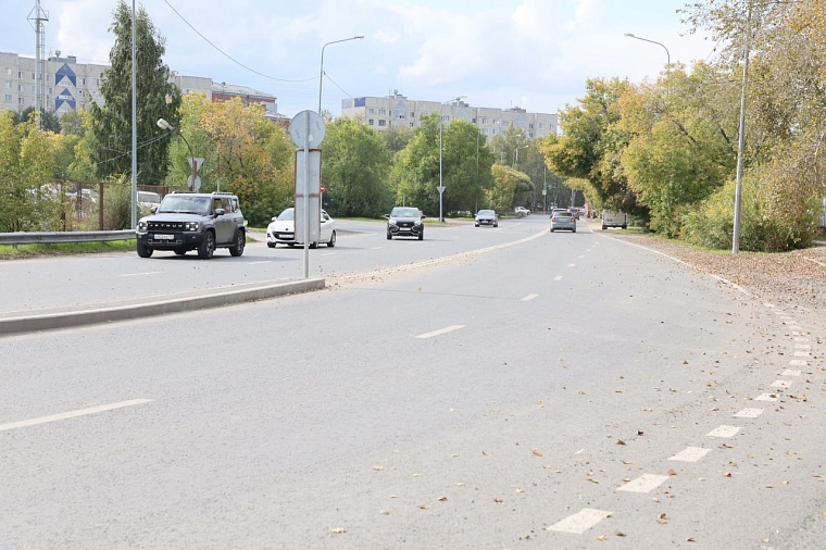 В Тюмени по нацпроекту отремонтировали три участка городских улиц