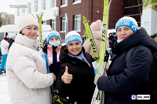 Александр Моор: Тюменская область присоединилась к большому спортивному празднику – «Лыжне России»