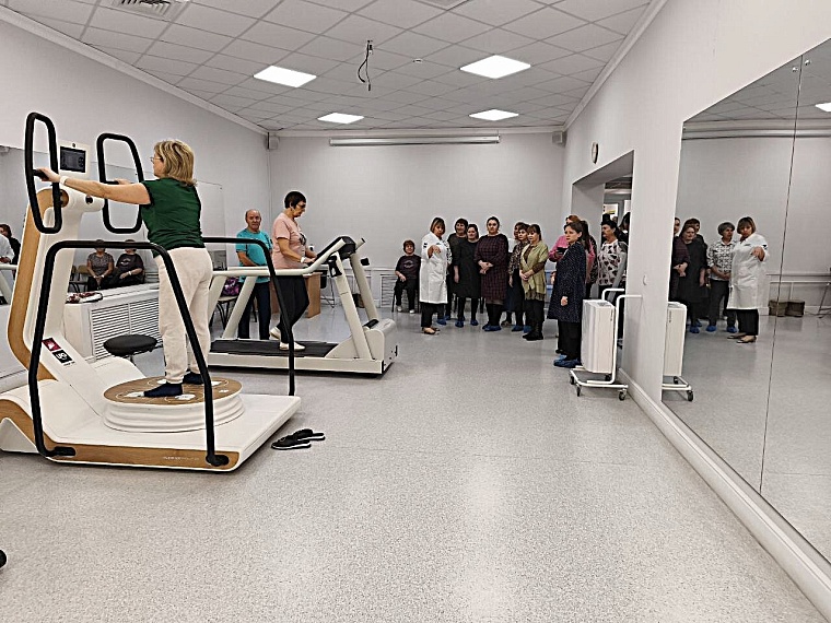 В тюменском «Градостроителе» созданы уникальные условия для пациентов после эндопротезирования суставов