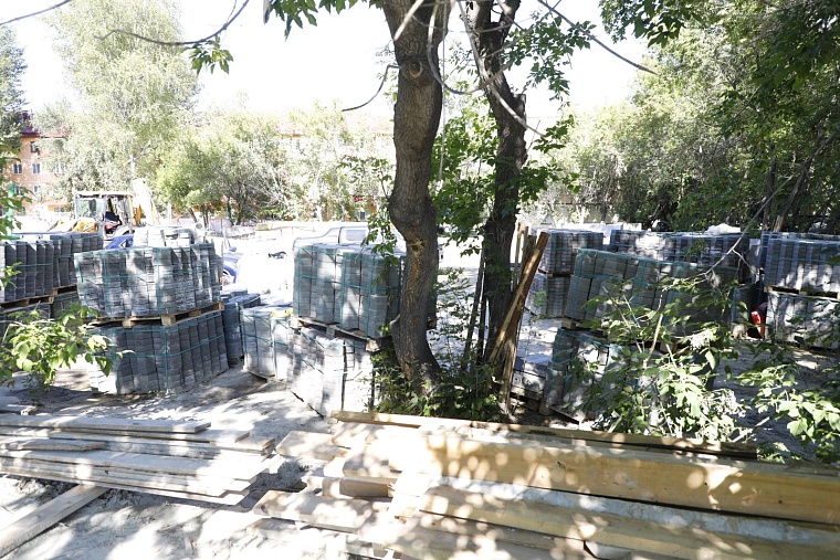 В центре Тюмени сквер Николая Машарова благоустроят до 1 октября