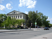 Краеведческий музей, директором которого был П. А. Россомахин