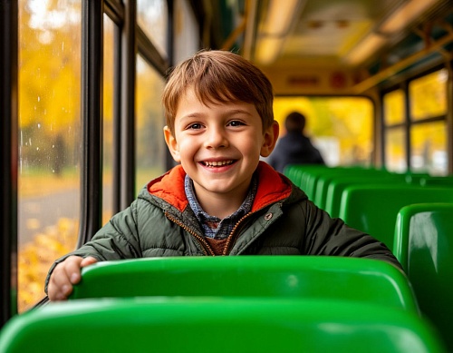 Стало известно, по какому тарифу будут ездить тюменские школьники в автобусах в осенние каникулы