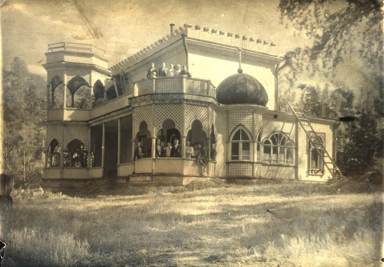 Дом отдыха им.  Оловянникова. В годы ВОВ - госпиталь. Фото предоставлено Музеем Словцова