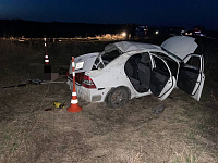 Автомобиль перевернулся на грунтовке: в ДТП погиб житель Голышманово