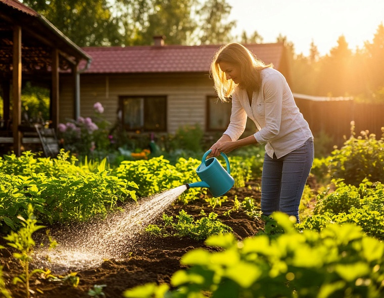 В Тюменском водоканале рассказали, как дачникам снизить расход воды во время полива