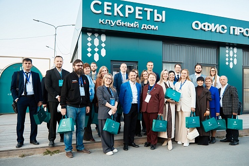 Клубный дом «Секреты» посетила правительственная делегация в рамках программы «Практики качества жизни»