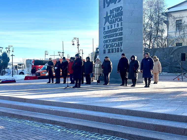 Тюменцы почтили память жителей и защитников блокадного Ленинграда