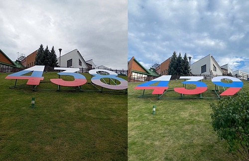 На набережной заменили возраст Тюмени