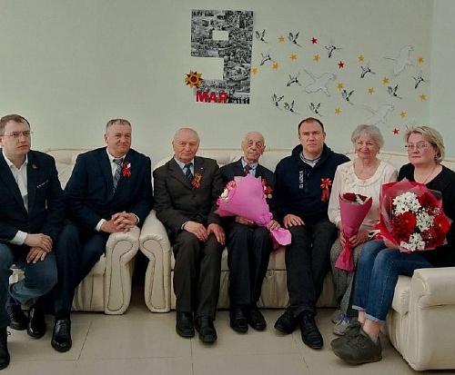 В Тобольске ветеран Великой Отечественной войны Григорий Васюра отмечает 98-летие