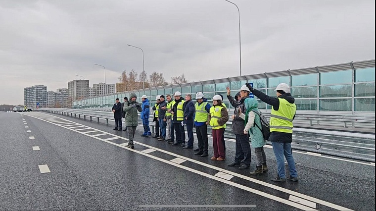 В Тюмени запустили рабочее движение по новой развязке на Московском тракте