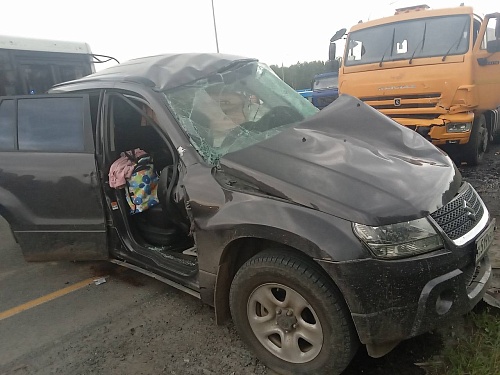 В ДТП на трассе Тюмень - Омск погибла автомобилистка из поселка Богандинский