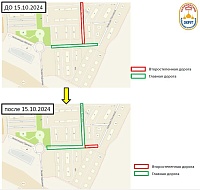 На перекрестке в тюменских Зеленых аллеях поменяют знаки приоритета