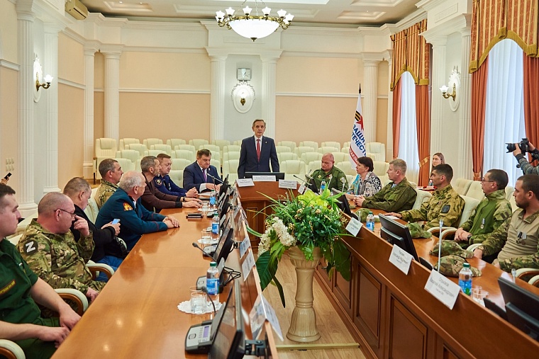 В Ишиме открыли местное отделение организации ветеранов СВО "Держава"