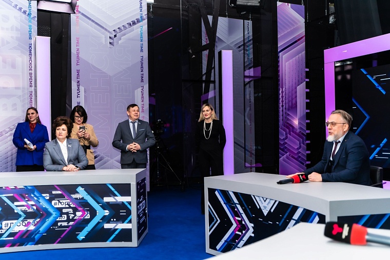 "Хороший разговор!" - депутаты Тюменской городской думы побывали в закулисье медиахолдинга «Сибинформбюро»