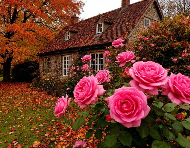 Как подготовить дачные розы к зиме