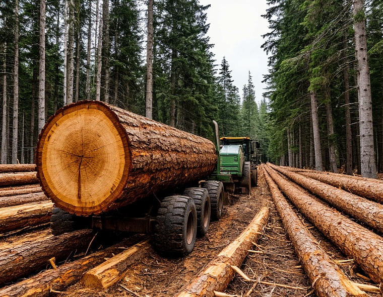 Тюменский суд вынес суровый приговор лесничему за покровительство «черным лесорубам»