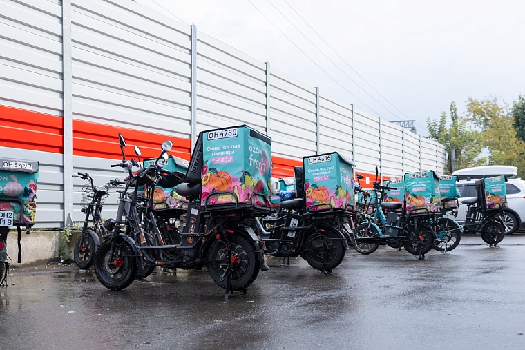 Ozon fresh запустил быструю доставку в Тюмени