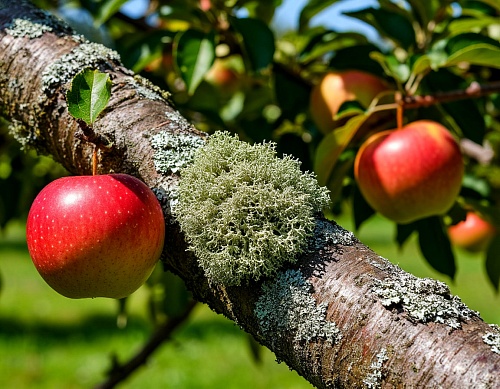 Агрономы тюменского «Россельхозцентра» рассказали, как избавиться от лишайников на дачных деревьях