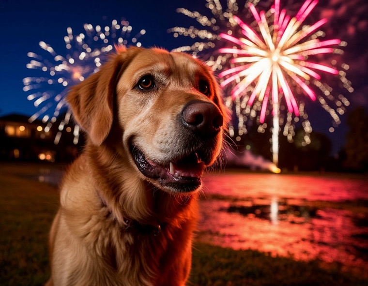 Как действовать, если ваш питомец боится громких звуков