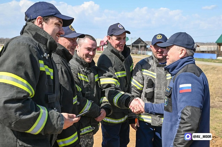 Александр Моор: Противопожарной службе Тюменской области пять лет