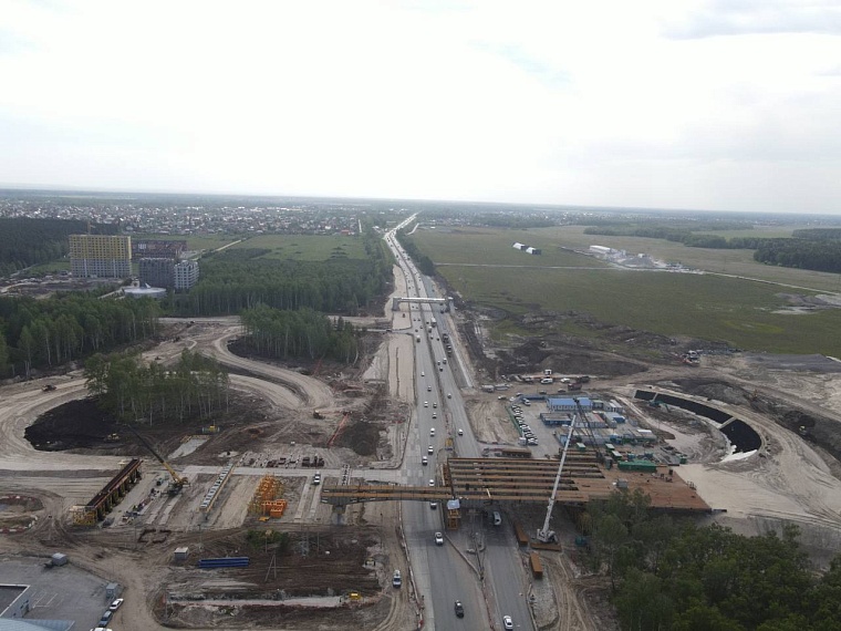 Длина путепровода на новой развязке по Московскому тракту составит 202 метра