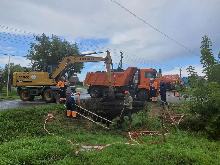 В Аромашевском округе заменят 650 метров ветхого трубопровода