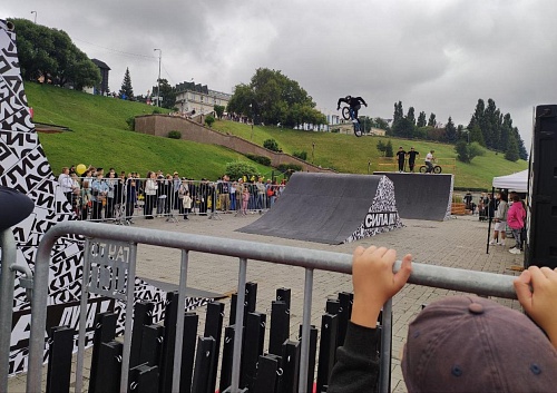 Царство спорта на тюменской набережной