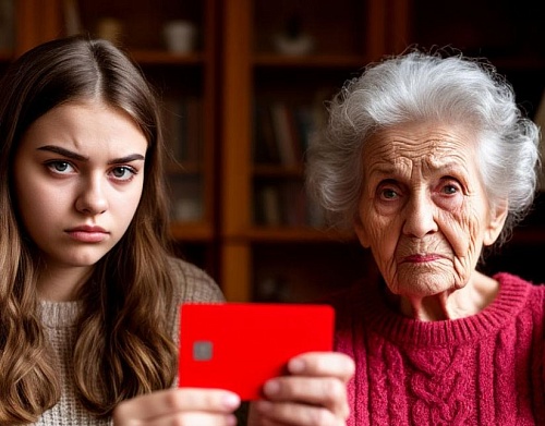 Тюменка с документами Росфинмониторинга забирала у пенсионеров деньги для мошенников