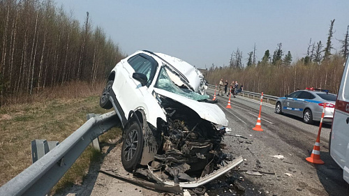 Смертельное ДТП произошло на трассе Тюмень – Ханты-Мансийск