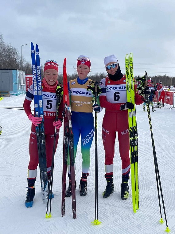 Тюменская лыжница Елизавета Пантрина завоевала серебро на марафонской гонке