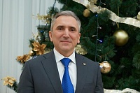 Губернатор Александр Моор поздравил тюменцев с Рождеством