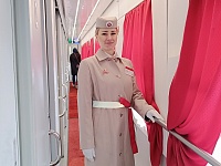 Тюменские туристы впервые отправились в круиз на специальном поезде "Жемчужина Кавказа"