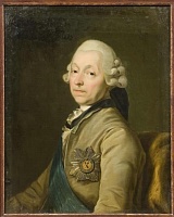 «Портрет графа И. Э. фон Миниха», художник Василий Разводный, 1785 г.