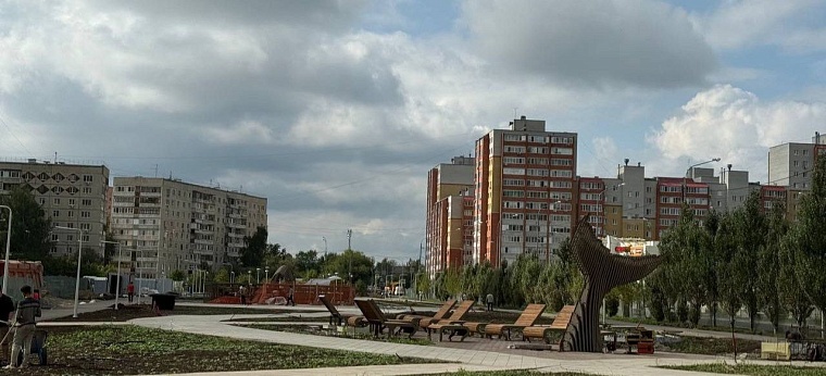 На новом бульваре Петра Ершова в Тюмени высадят 422 дерева