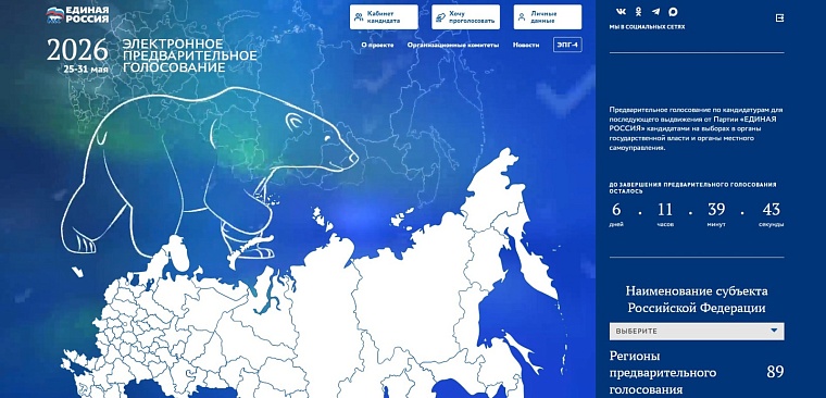 Началось предварительное голосование «Единой России»: инструкция, как выбирать кандидатов