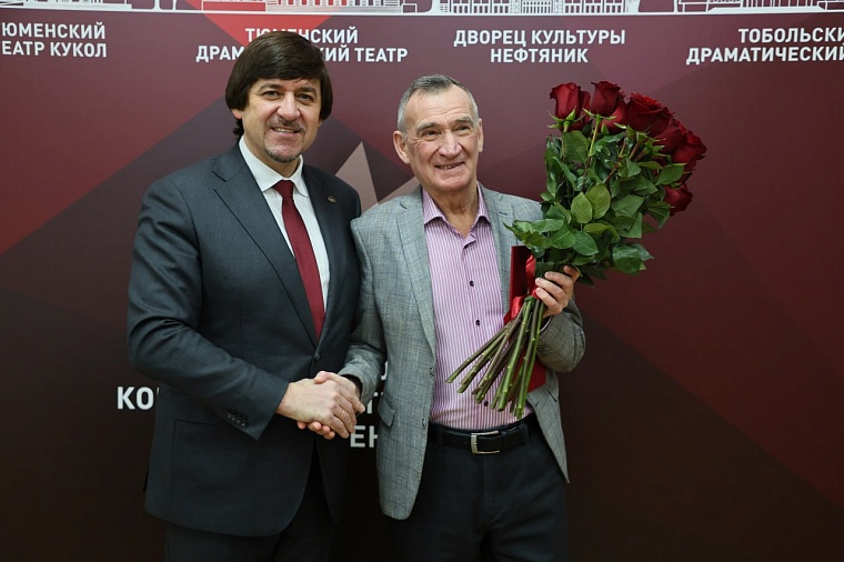 Максим Афанасьев поздравил народного артиста Владимира Орла с днем рождения