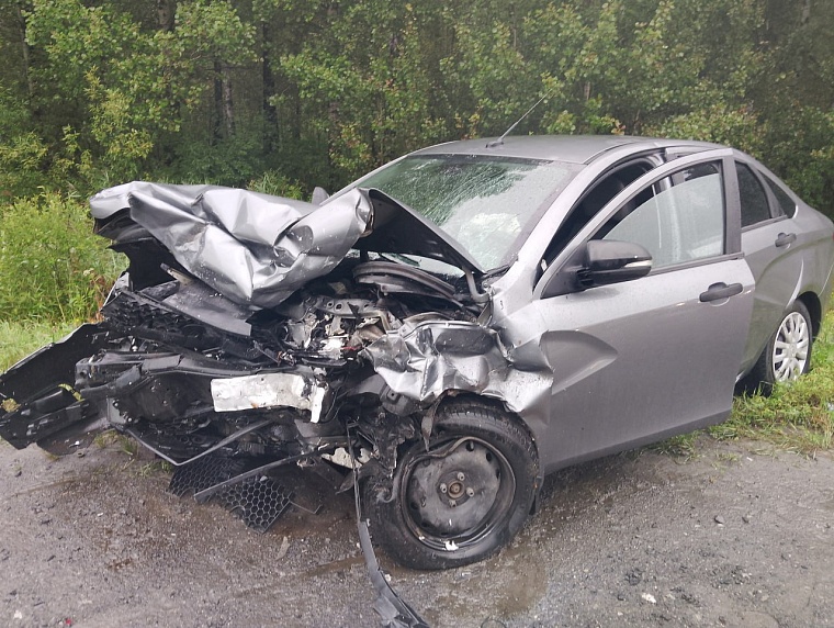 На трассе Курган - Тюмень движение ограничили из-за смертельной аварии